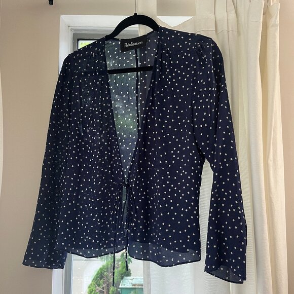 Realisation Par Tops - Realisation Par Bianca Top Navy